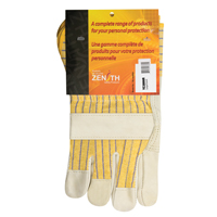 Fitters Patch Palm Gloves, Large, Grain Cowhide Palm, Cotton Inner Lining YC386R | Edmonton Safety Supplies
